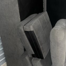 Grey L Shape Sectional Couch