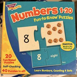 Numbers 1-20 Puzzle 