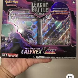 Pokémon Shadow Rider Calyrex VMAX League Battle Deck Brand New