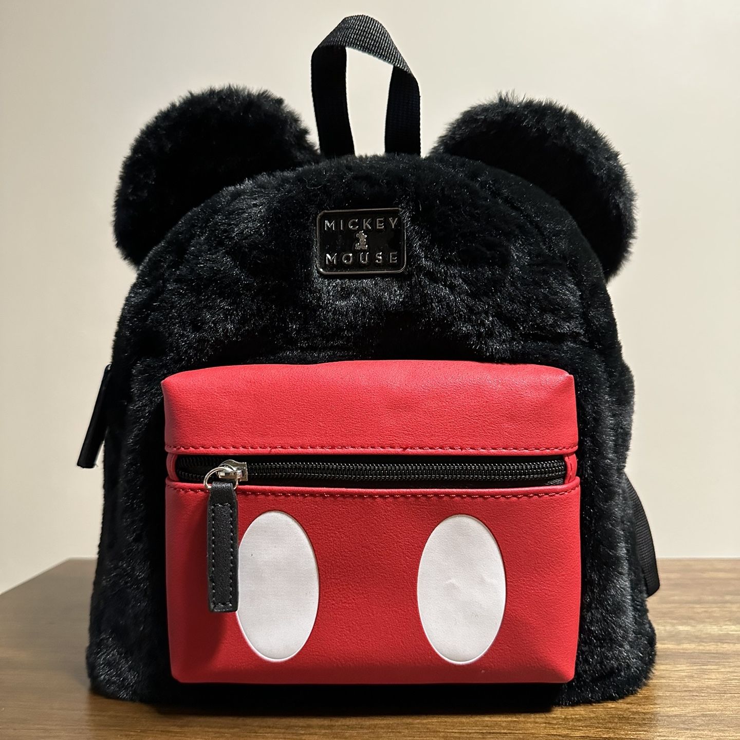 black fur mini backpack BLACKCRAFT Store Made with at least 65% recycled polyester Black Jordan Jag Faux Fur