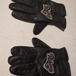 Rams Leather Gloves Size L $40 Obo