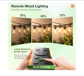 100 ft outdoor lights