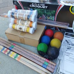 Croquet  set new