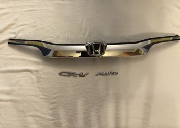 2015-2017 Honda CRV Tailgate Trunk Chrome Molding