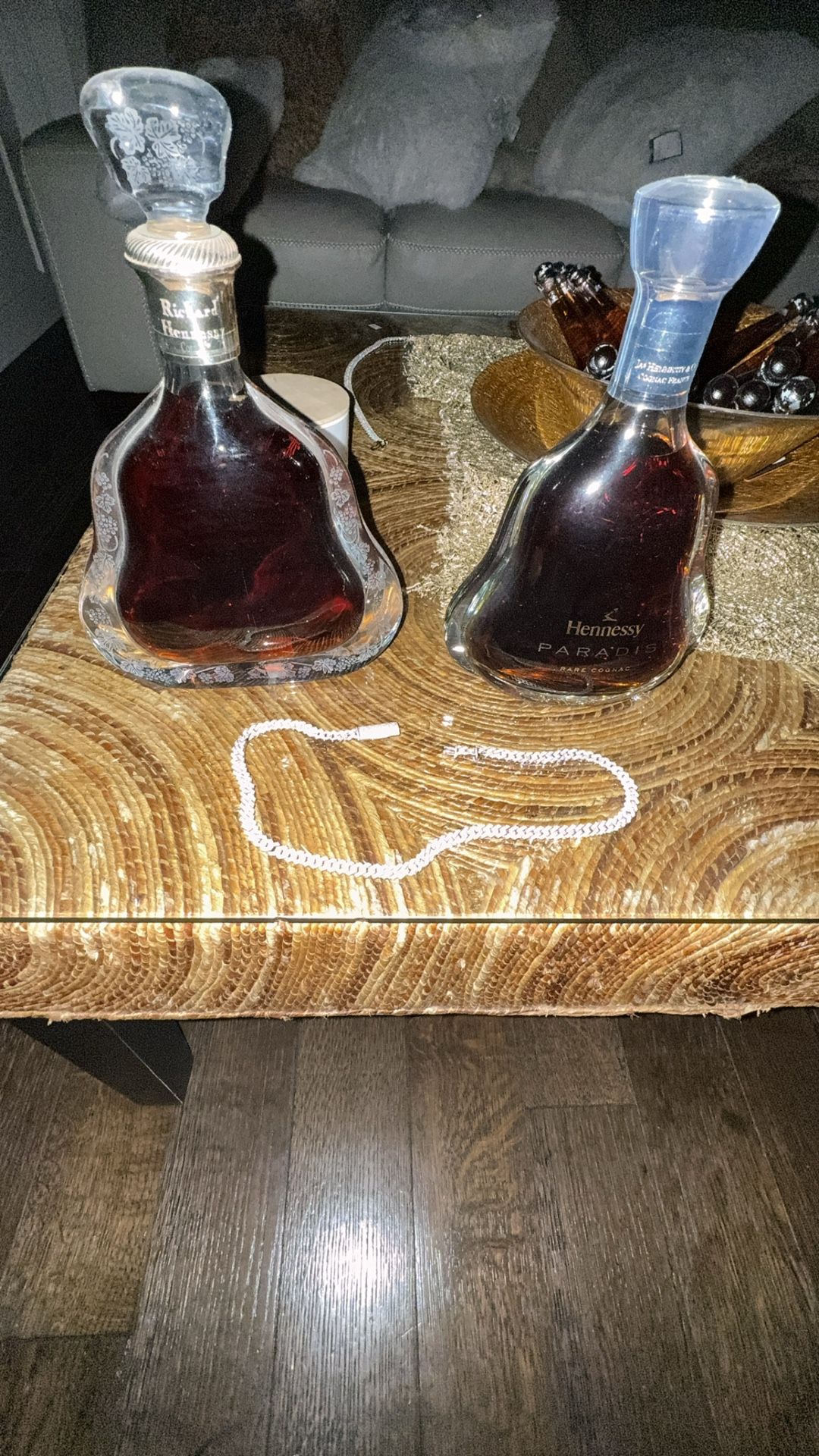 8mm VVS Moissanite Cuban Link Chain 22 inch White Gold Finish