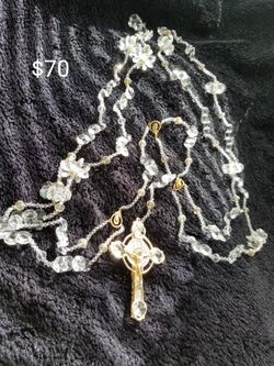 Wedding crystal lasso