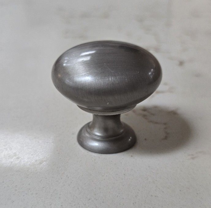 Brushed Nickel Knobs