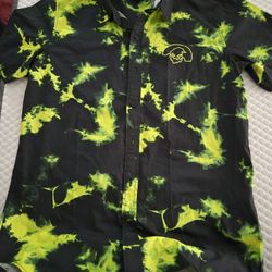 Oogie Boogie Men Button Down Disney