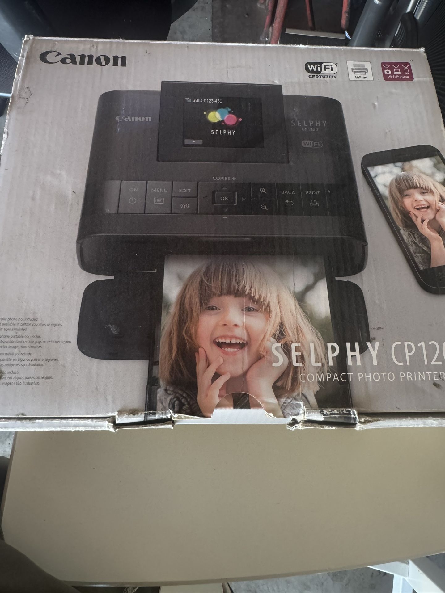 Canon Selphy CP 1200 Compact Photo Printer