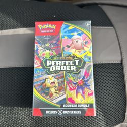 Perfect Order Booster Bundle Pokemon TCG Sealed 