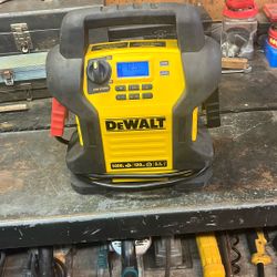 Dewalt Jump starter- Air Compressor-alternator check