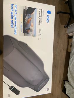 NEW Chirp Contour - Decompression & Massage Table
