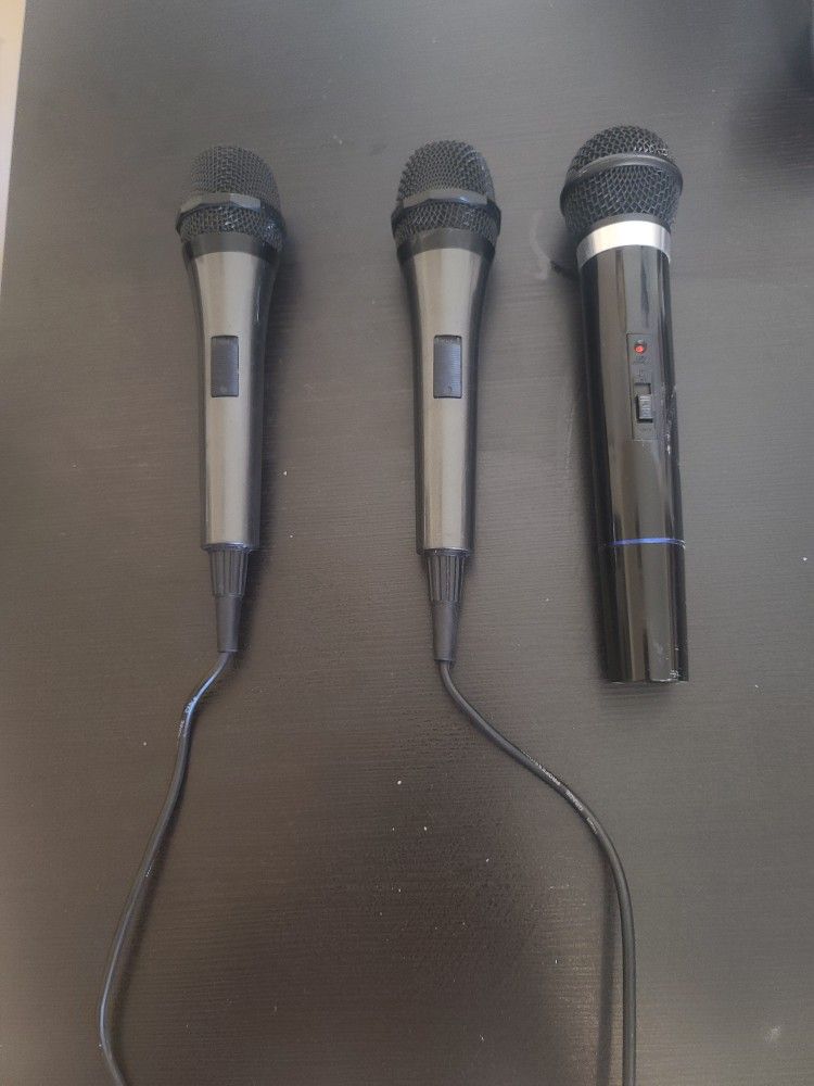 3 Brand New Microphones