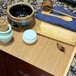 Traditional Japanese tea ceremony kit
