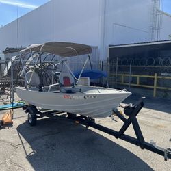 1976 Gregor Aluminum boat