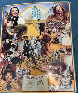 Wizard Of Oz Metal Sign