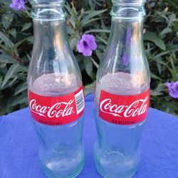 2 COCA-COLA BOTTLES 