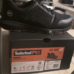 Timberland PRO Radius, hombre, gris, punta comp, EH, baja atlética