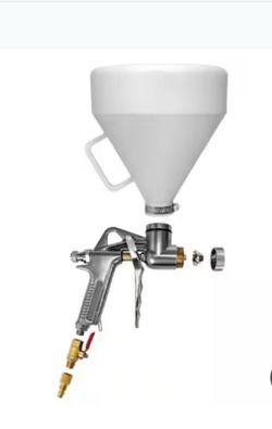 Texture gun hopper