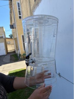 Agua fresca jar