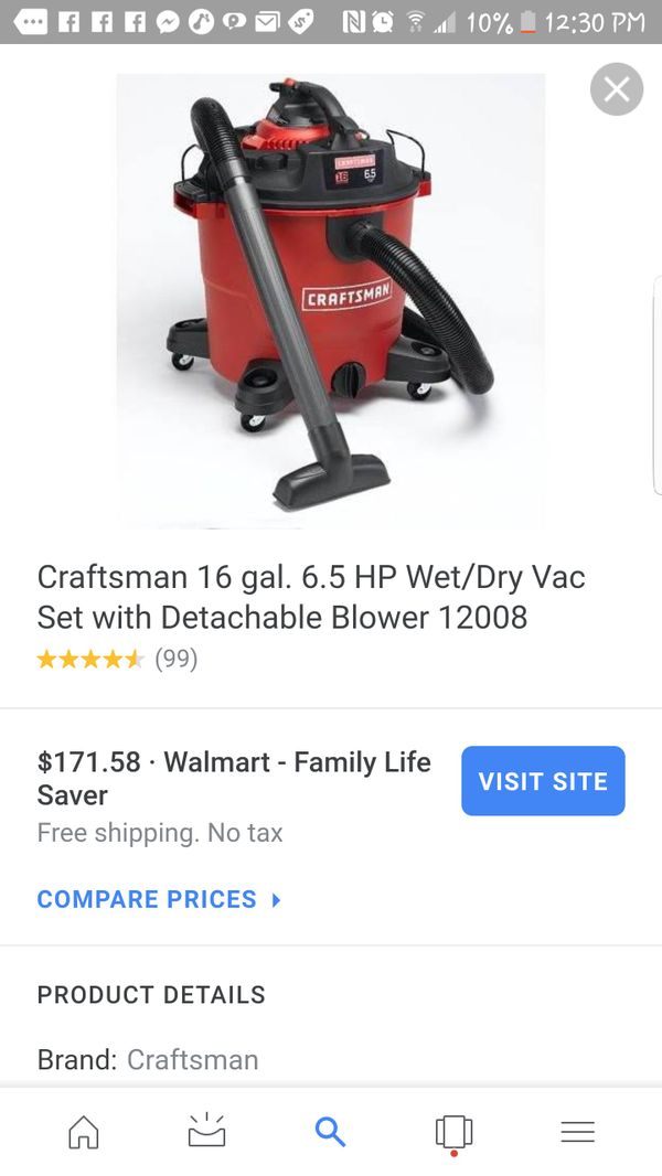 Brand new shop vac with box for Sale in Fresno, CA OfferUp