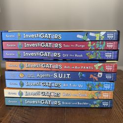 Investigators Graphic Novels 8 Books 