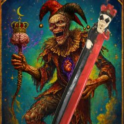 EUC Vintage Y2K Skull Jester Incense Holder – Rare Hot Topic Goth Collectible