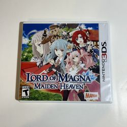 Lord Of Magna Maiden Heaven Nintendo 3DS, TESTED & WORKING! Complete 
