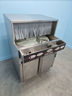 CMA Dishmachines GW-100 Low Temperature Chemical Sanitizing Undercounter Glass Washer - 120V