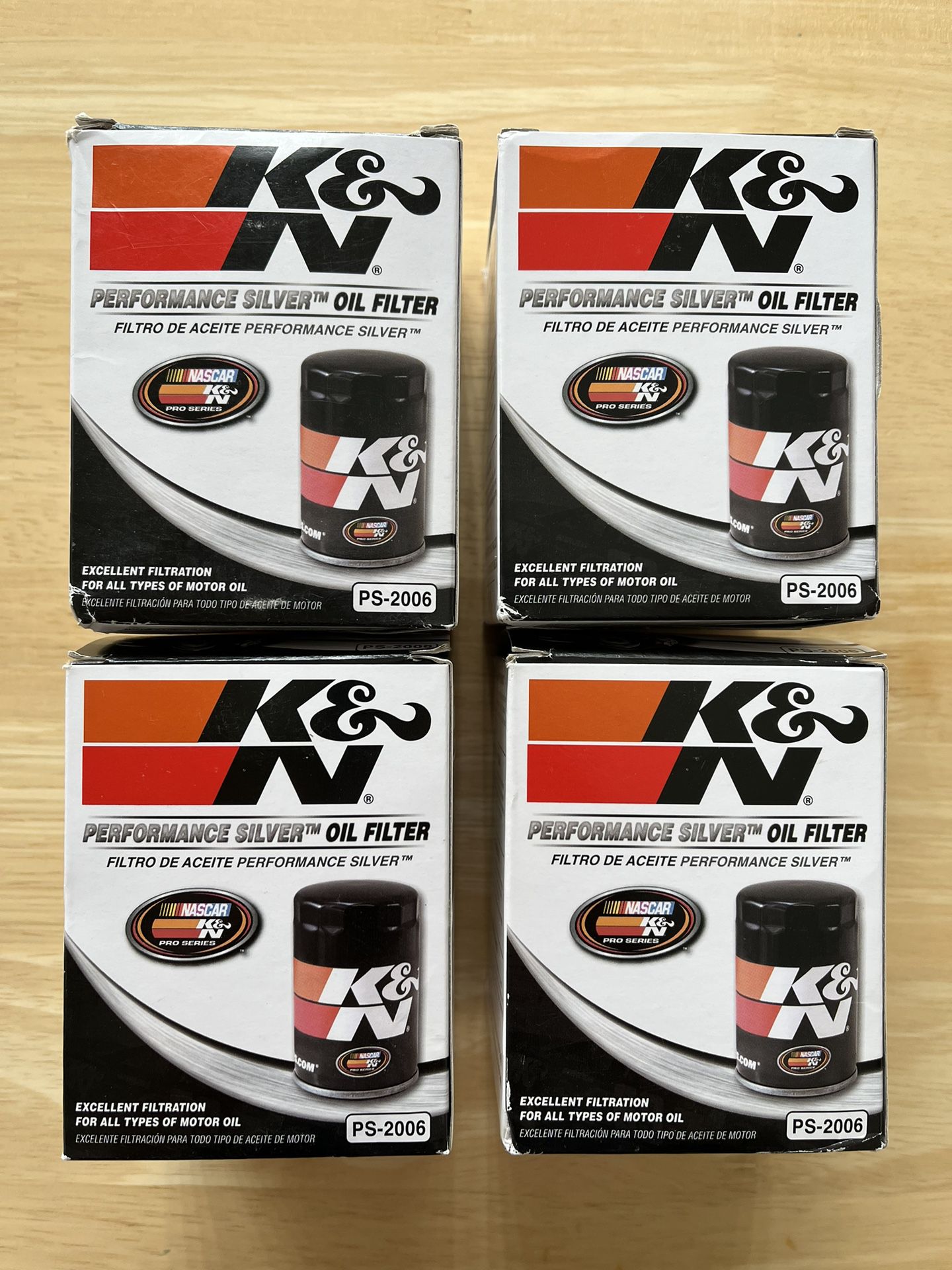 K&N Performance Silver Oil Filter PS-2006 Chevy GMC