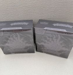 Pokémon TCG Mega Evolution Pitch Black Elite Trainer Box (2 Boxes)