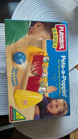 Vintage Playschool game: Pets-a-Poppin’