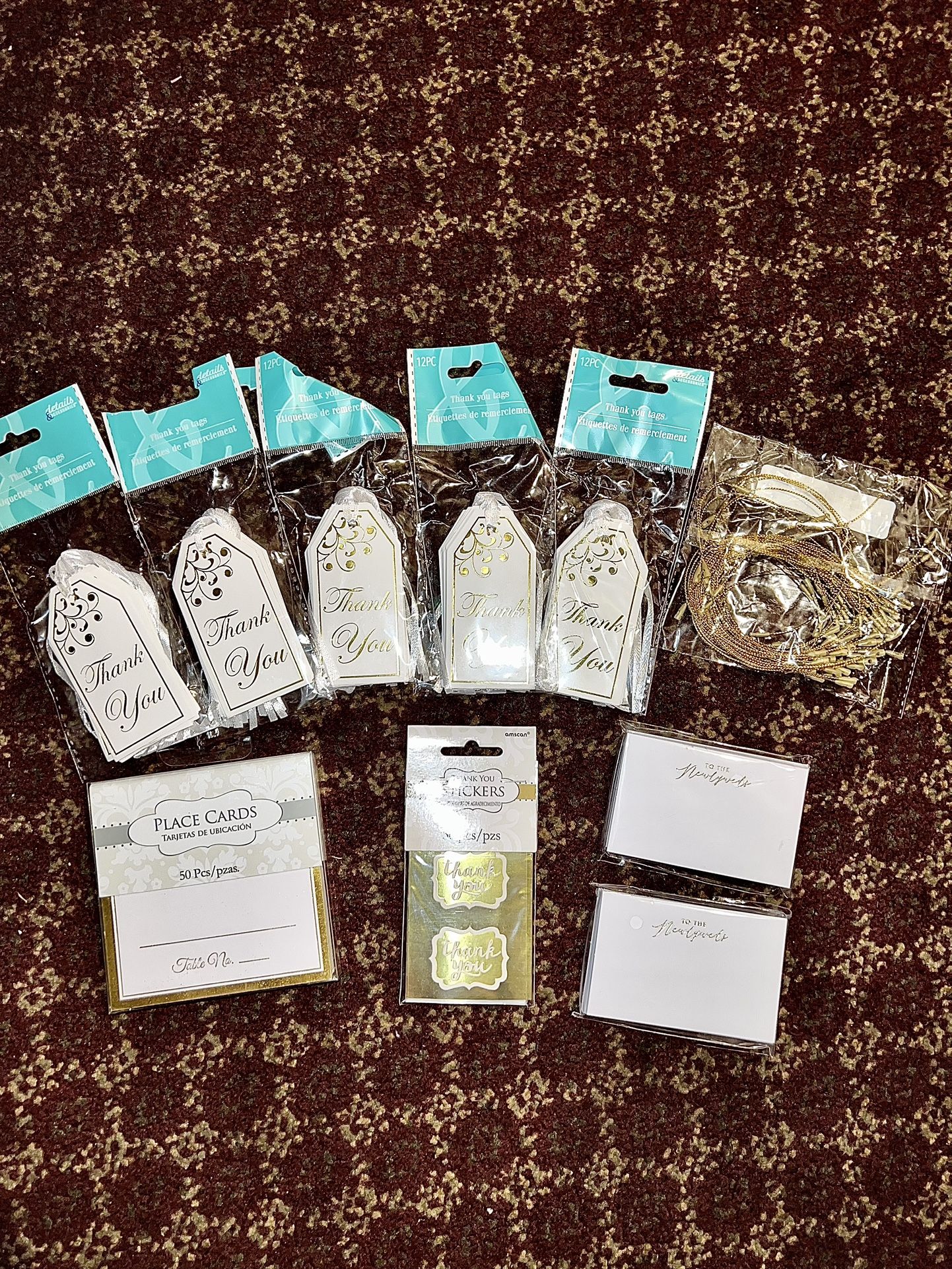 Wedding Stationary Items