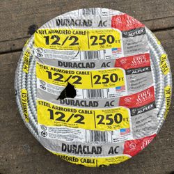 600-Volt 250 ft. 12/2 Duraclad Type BX/AC SA Lightweight Steel Armored Cable