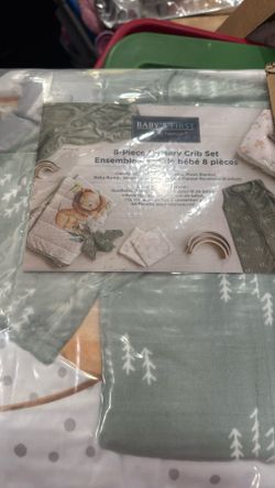 Encore Baby 8 Piece Nursery Crib Set
