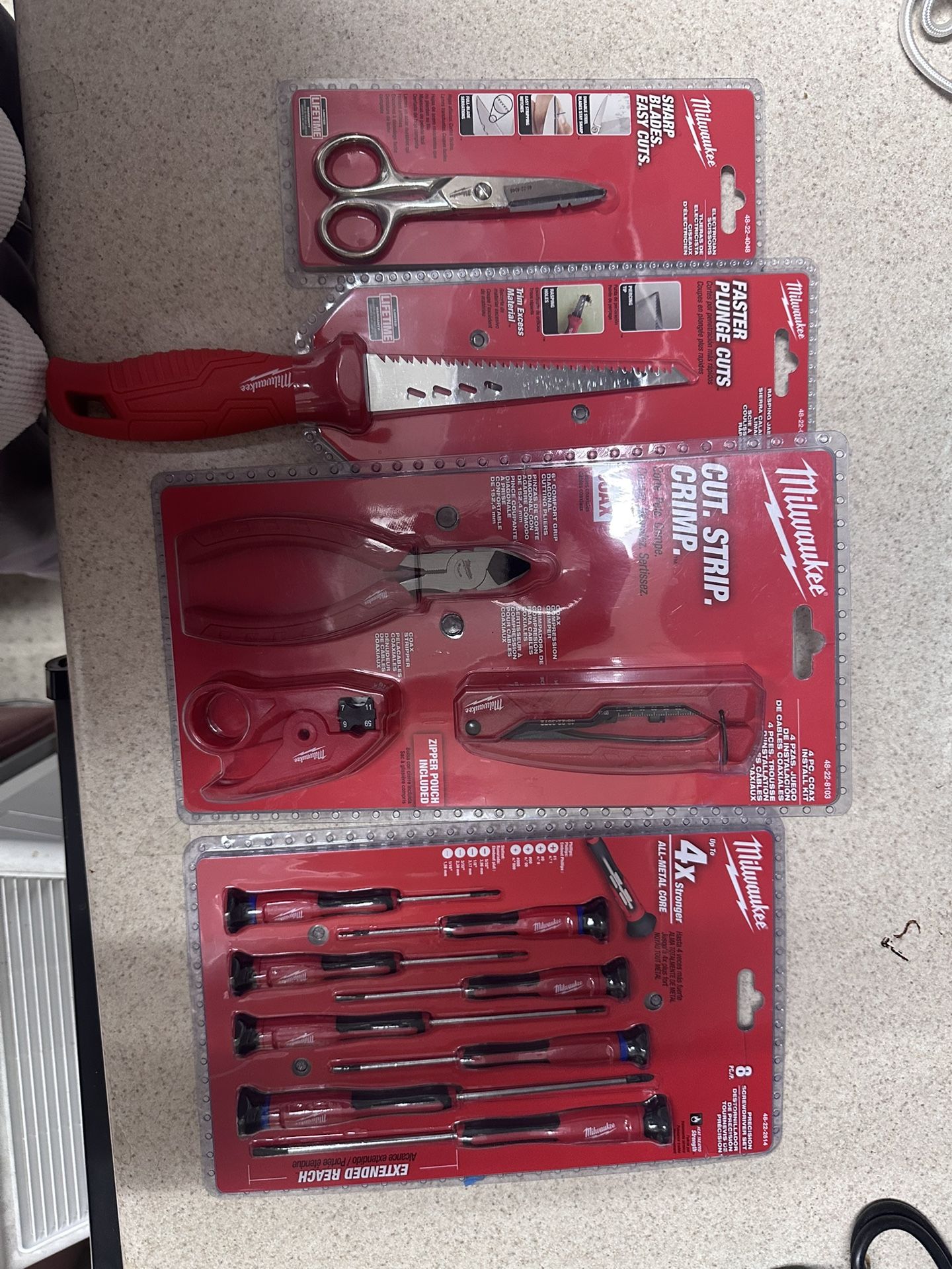 Milwaukee tool set