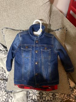 Denim baby jacket