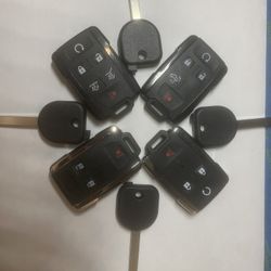 Chevy Silverado Key, GMC Sierra Key, Chevy Olorado key, GMC Canyon key, GMC Key, Chevy Key