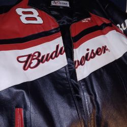 Budwiser Leather Coat 
