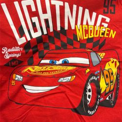 Lightning Mc Queen Size 7 Y Shirt Long Sleeve