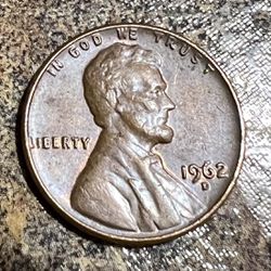 1962D Penny