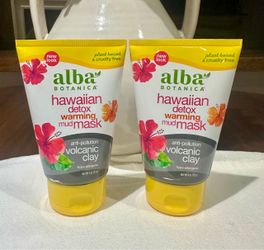 Alba Botanica Hawaiian Detox Warming Mud Mask x2