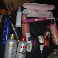 Straightener Sonic Tooth Brush Lotion Shampoo Perfume And More