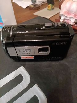 Trade Sony camcorder for??