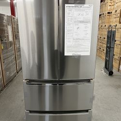 Stainless Steel 32 Inch Four-Door Refrigerator