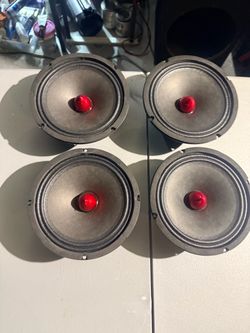 4-8” midrange loudspeakers