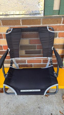 2 Outdoor stadium seats $75 for pair