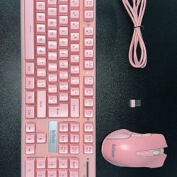 WIRELESS GAMING MOUSE AND KEYBOARD