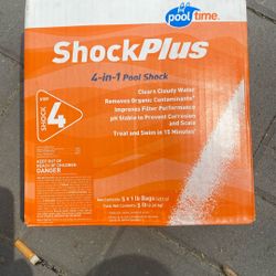 Pool time 1 lb. Shock Plus (5-Pack) 4 In  1
