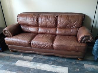 All Leather Couch
